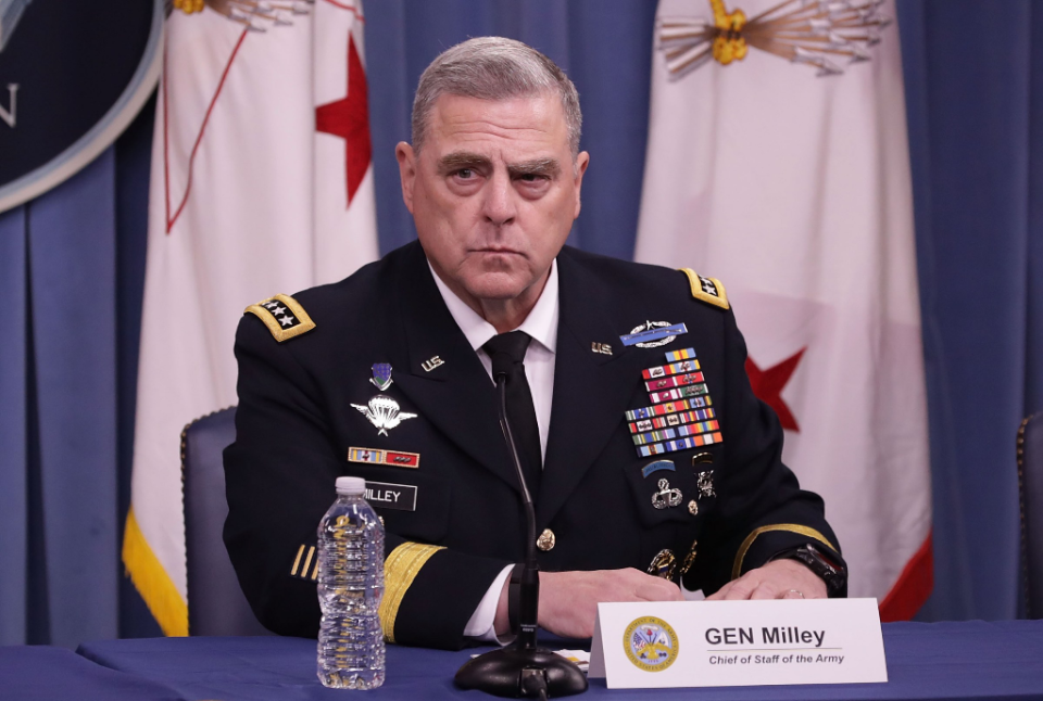 Mark P  Milley
